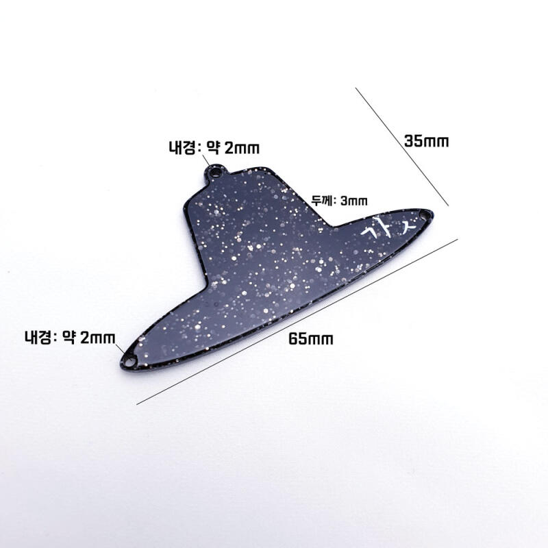 Korean traditional key ring, perforated hat pendant, accessory material