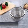15/20CM Stainless Steel Strainer Fine Mesh Small and Large Strainer Household Strainer