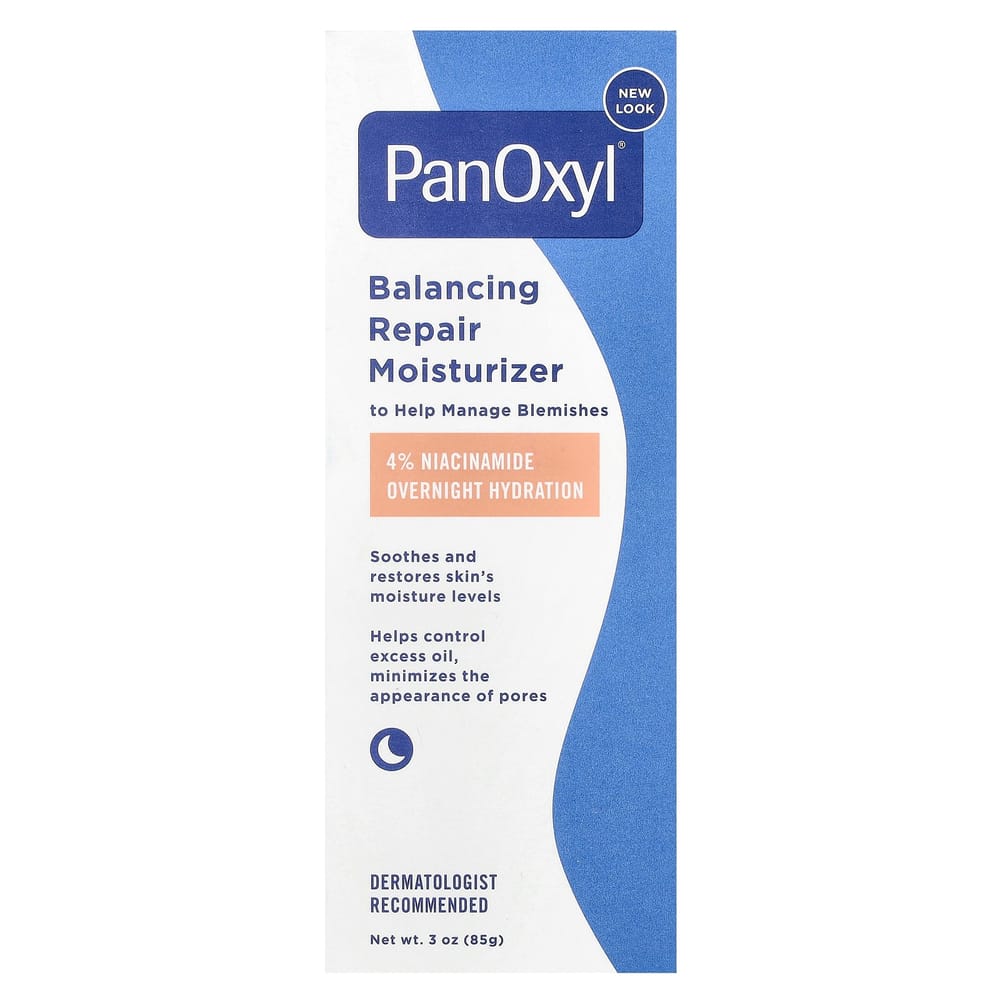 IHerb PM vyrovnávací regenerační hydratační krém s niacinamidem, 85 g (3 oz)