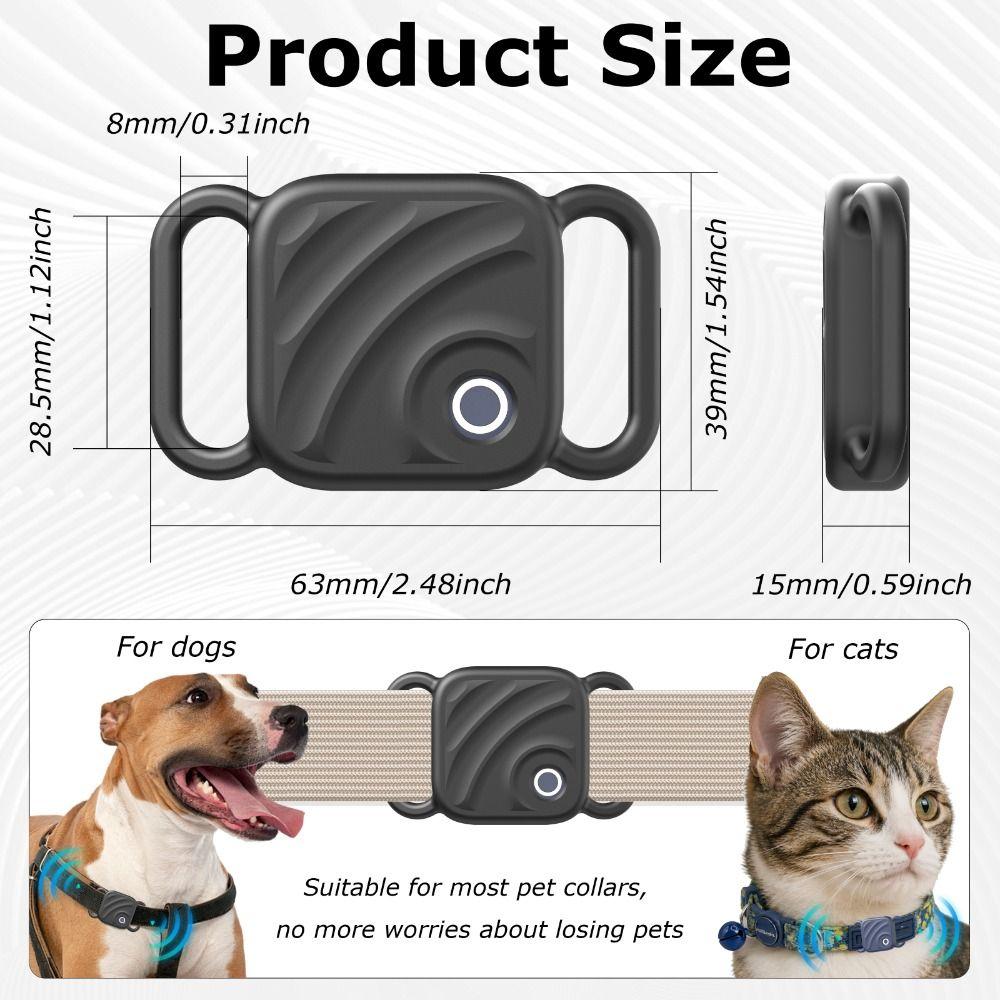 Dustproof Protective Case Silicone Tracker Protector Cover for UGREEN FineTrack for Pet Collar