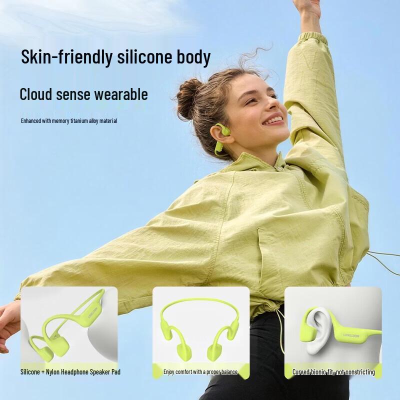 Langsdom AirSwim Neo Open-Ear Bone Conduction Sports Headphones