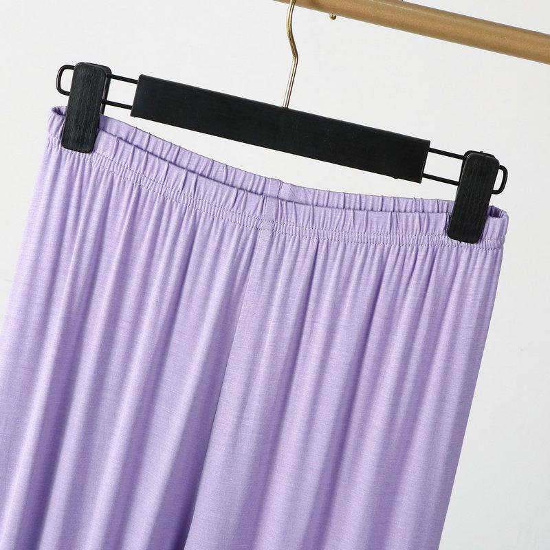 Plus Size High Waist Grey Leggings for Women - Spring/Summer 9/10 Length, Perfect for 200 lbs