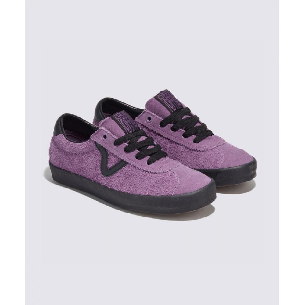 Vans Sports Low    Black To The Floor  Purple Vn000d09prp1