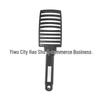 Cross-Border Rubber-Coated Detangling Massage Hair Comb with Fluffy Air Cushion