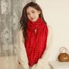 Cashmere Scarf Women's Winter Warm Fringed Shawl Men's Autumn and Winter Wool Scarf Imitation Cashmere Houndstooth Scarf