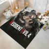 Tappeto Resident Evil 4, Design Personaggi di Gioco, Tappeto per Decorazione Casa Adatto per l'uso come antiscivolo per soggiorno camera da letto divani