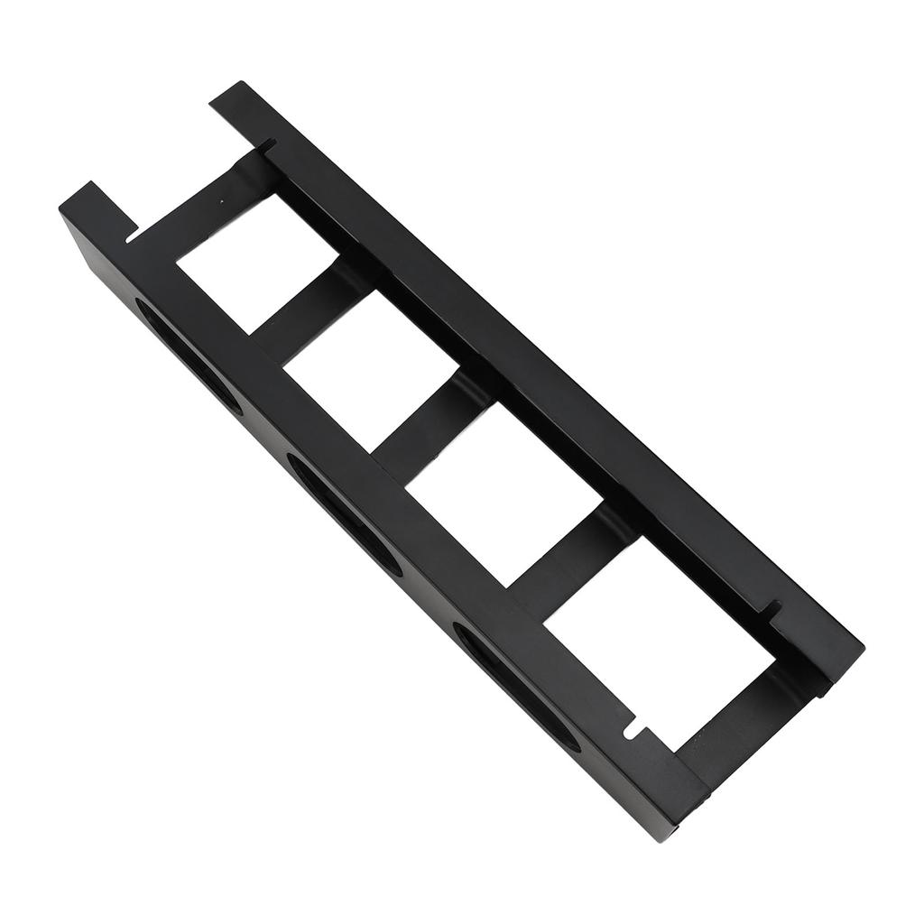 Cable Management Tray Multihole Under Desk Cord Organizer Multifunctional Power Strip Holder for Off