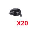 Military Building Block Figure Cap Tactical Helmet Alpha Motorcycle Lenses Gas Masks Flame Emitter Night Vision Device Gift Toys