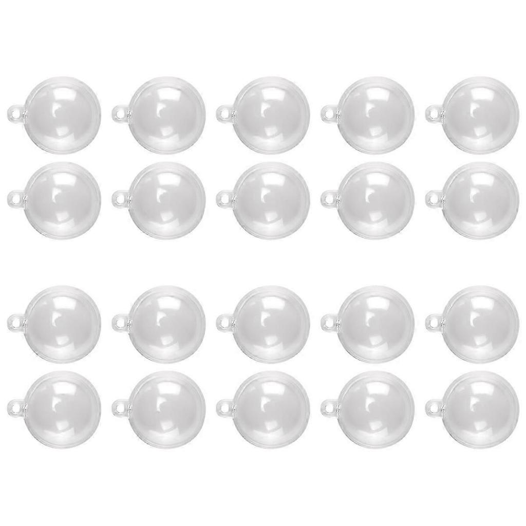 Transparent Openable Plastic Ball 3CM