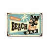 Tiki Bar Wall Art Posters, Tin Signs, Beach Bar, Hawaii Surfing, Vintage Home Decor, Tin, Pub, Cafe, ZSS16