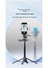 P135 Universal Bluetooth Selfie Stick: Detachable Gimbal, Four-Leg Stand, One-Button Pop-Up for Phones and Cameras.