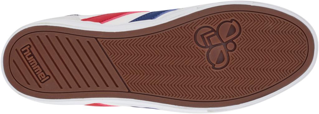 Кроссовки Hummel Slimmer Stadil High Canvas 511 белый/синий/красный/зеленый