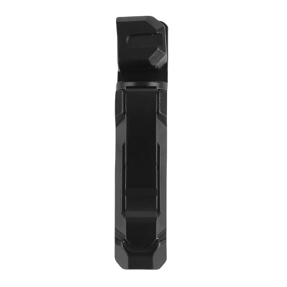 Rechargeable EDC Flashlight with RGB Light Portable Flat Pocket Flashlight Magnetic Keychain Flashlight for Camping Emergency