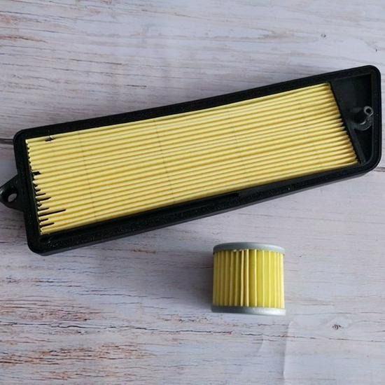 Compatible Air Filter Element for AN125 Neptune, Fuxing HS125T-2, Chaoren