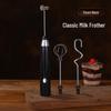 Stylish Electric Handheld Milk Frother & Mixer for Coffee and Eggs