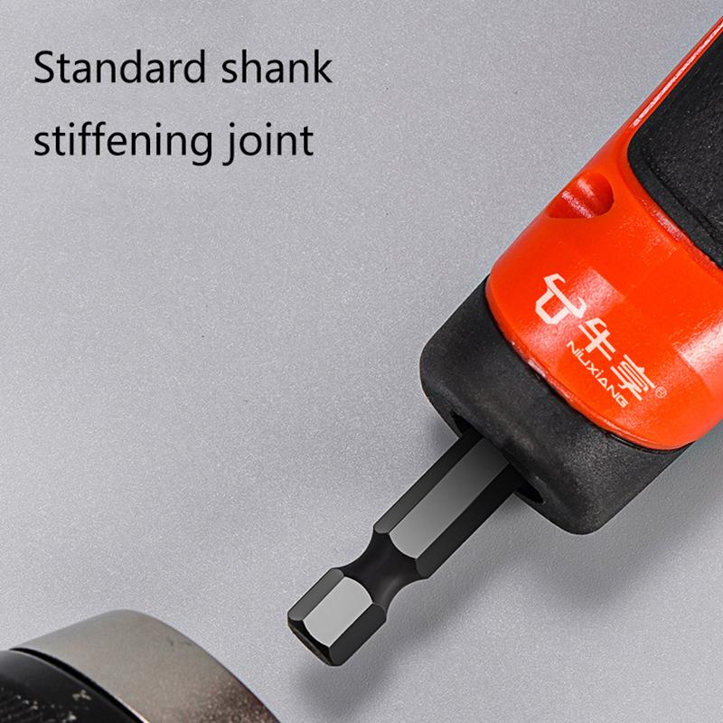 New 1Pc Multifunctional Electric Corner Screwdriver,High Torque 90 ° Right Angle Screwdriver,Manual Tool,Blue And Orange