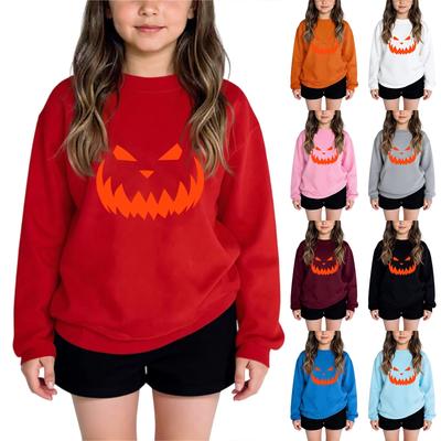 Boys Girls Child Fashion Daily Versatile Casual Crewneck Sweatshirts Daily Long Sleeve Patchwork Top Sweatshirts