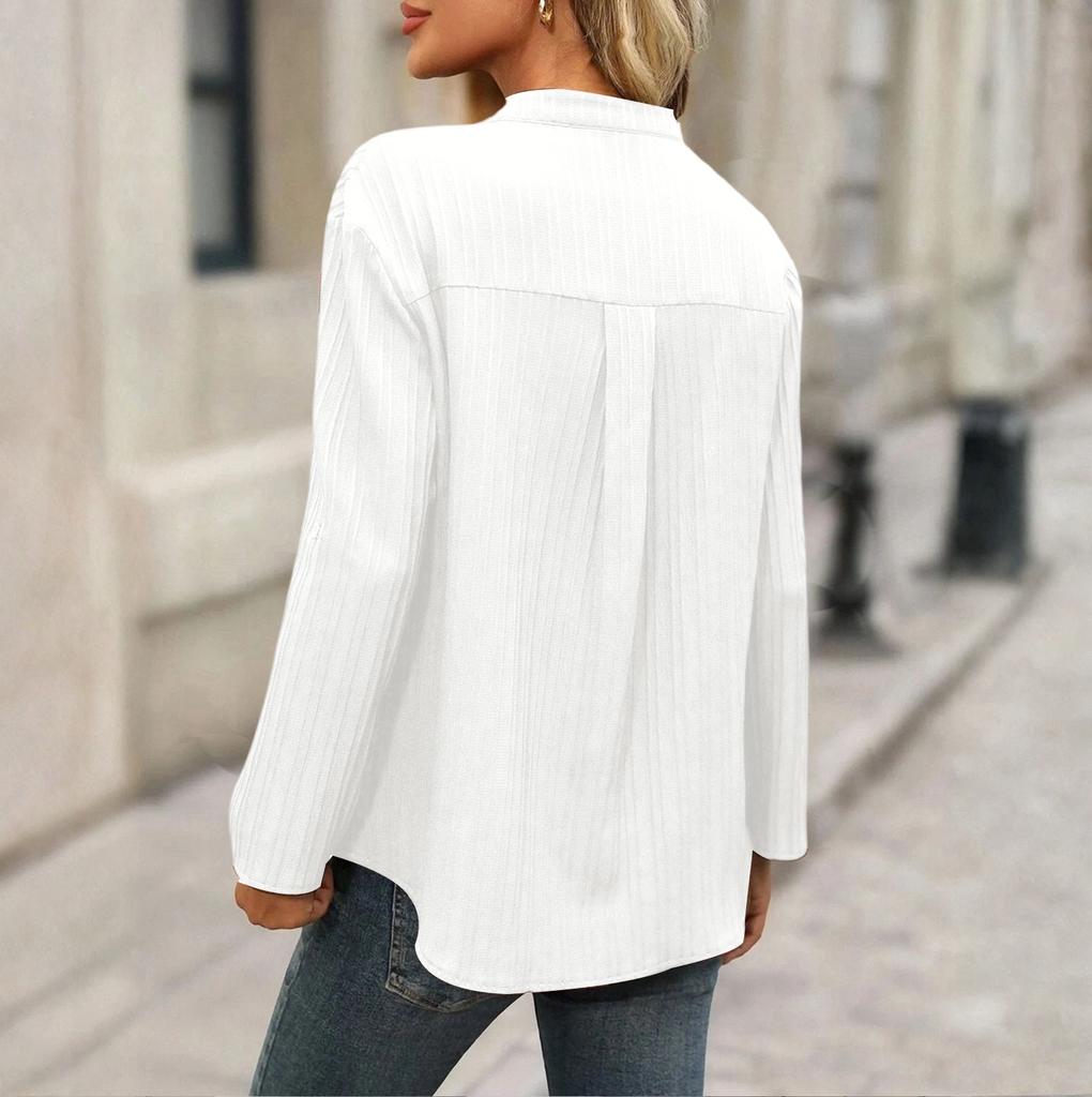 Women's Fashionable Casual Solid-color Top