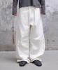 Daibeuin Wide Curved Denim Pants (Cream)