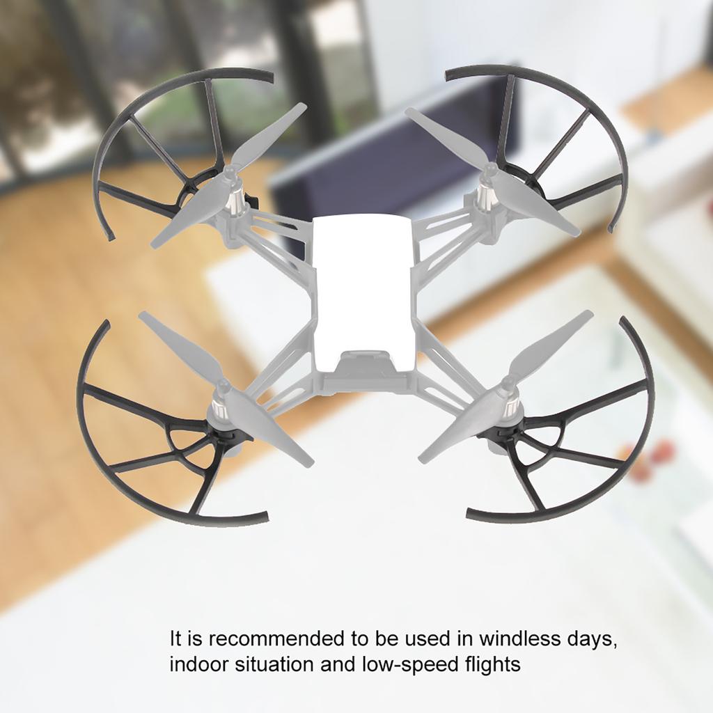 4Pcs/Set For DJI Tello Protect Propeller Props Blades Spare Part Protective Ring Propeller Guard Blades Protect Drone Accessorie