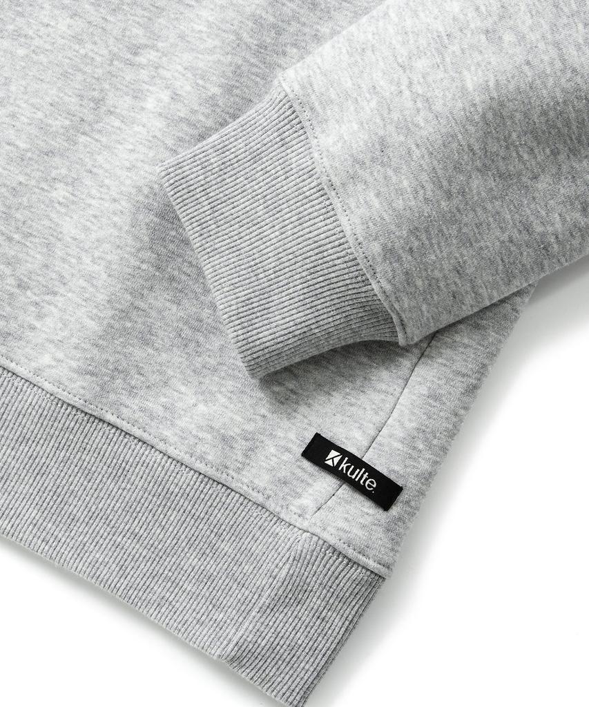 KULTE Snow Mountain Logo Crewneck M.Grey
