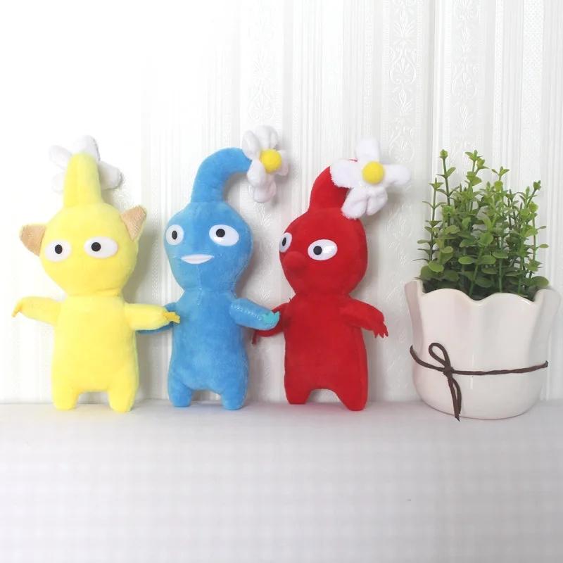 15cm Pikmin Vycpané plyšové hračky Květinové poupě List Plyšová panenka Kreslený plyš pro děti Dárek