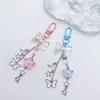 Creative Dolphin Pendant Keychain Bowknot Phone Charm Bowknot Keychain Pendant