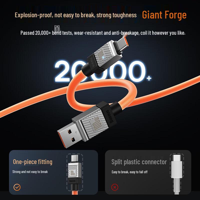 Baseus Cablu de Încărcare Super Rapidă Type-C 100W