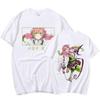 Hot Anime Demon Slayer Kanroji Mitsuri Graphic Print T Shirt Kimetsu No Yaiba Short Sleeve T Shirts Fashion Summer Casual T-shirt