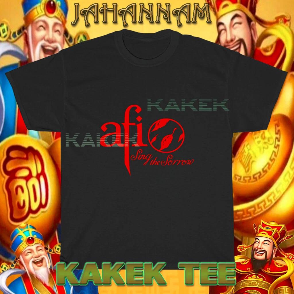 New AFI-Sing the Sorrow American Logo American T shirt Funny Size S to 5XL S