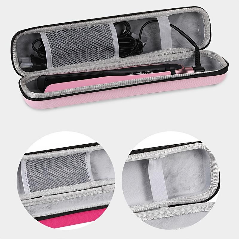 1pc EVA Hard Shell Hair Styler Case Portable Storage for Curling Irons, Straighteners & Blow Dryers, Shockproof Travel Organizer Compact Design