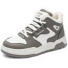 High quality high-top cotton shoes autumn and winter board shoes trendy velvet warm couple shoes