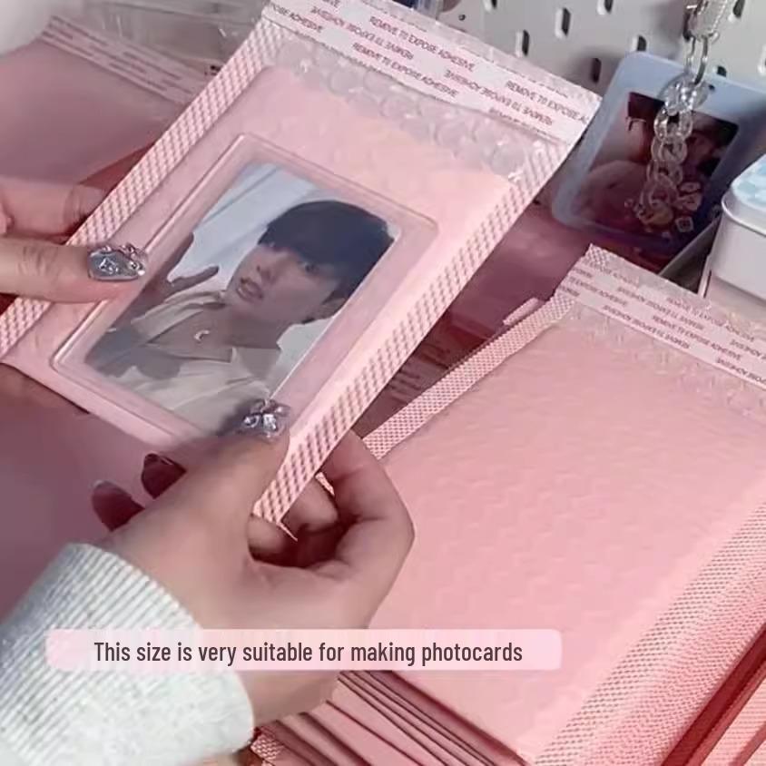 Verdikte Roze Bubbelenvelop - Co-extrusiefilm, Schokbestendig, Schuimverpakking