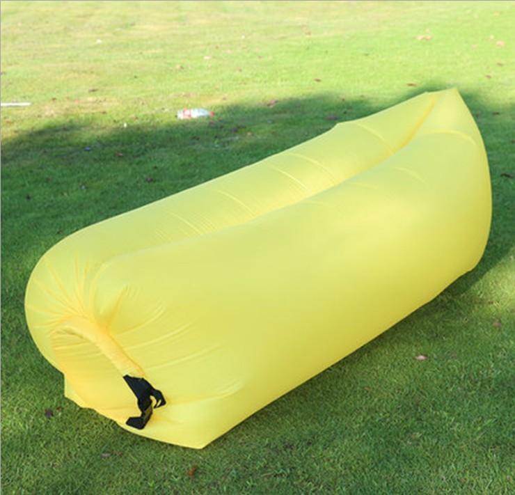 Inflatable Lounger Folding Air Sofa Outdoor Sleep Tool Portable Prop Camping