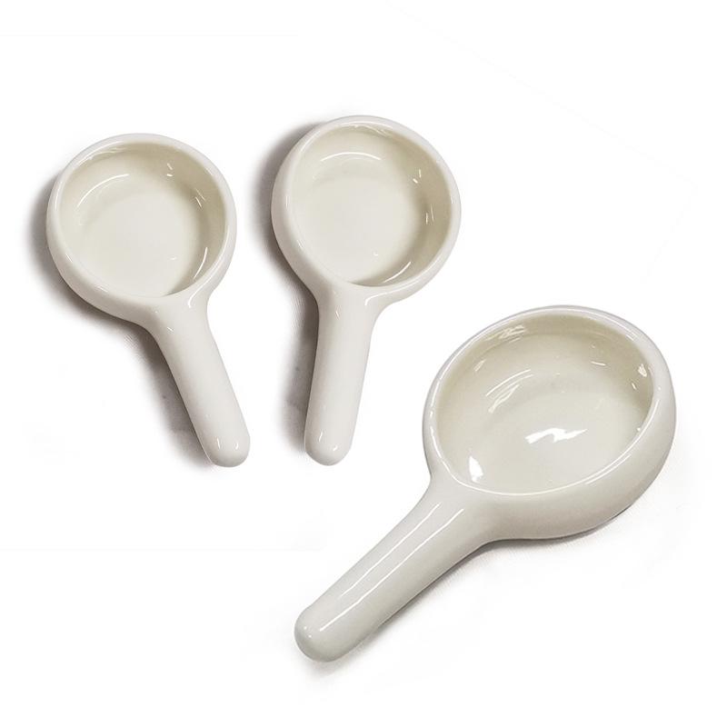Ceramic Incense Burner and Candle Holder with Handle Tray