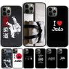 Japan Judo Martial Phone Case For iPhone 17 Air 14 15 16 13 12 Cover For Apple 14 15 16 Pro Max Plus Coque