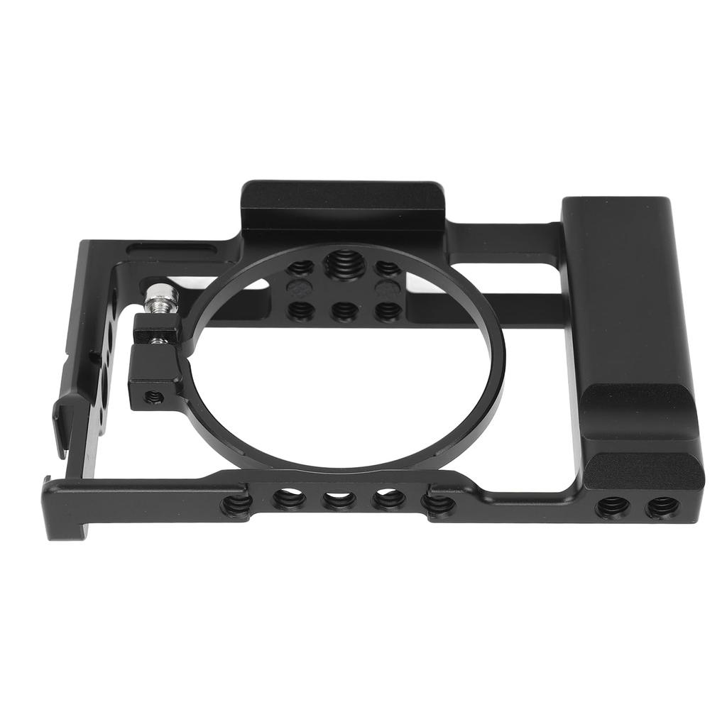 Aluminum Full Camera Cage with Cold Shoe Mount for RX100, M1, M2, M3, M4, M5, M6, and M7 Cameras