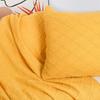 Nordische gestrickte TV-Decken Bettende Dekor Drop Shipping Schal Sofadecke mit Quasten Schal Sofa Nachahmung Fleece Überwurfdecke