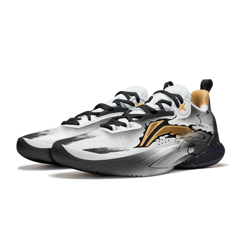 Li Ning Speed 10 Basketball Shoes Men's Low Top Pink ABAT085-65(Team434-)
