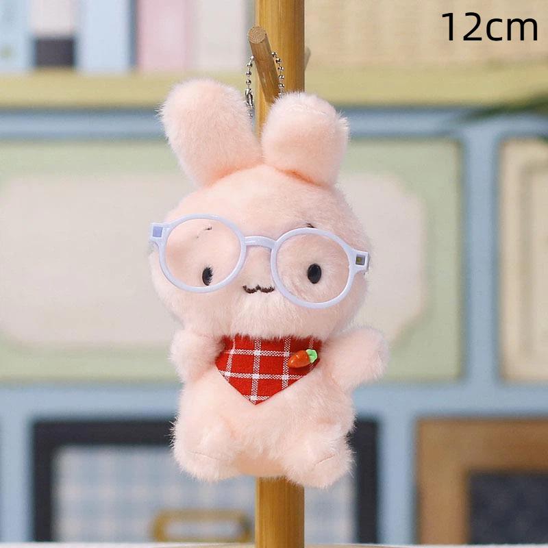 1Pcs Cute Dog Plush Doll Keychain Kawaii Stuffed Puppy Bag Charm Soft Backpack Pendant Keyring Collectible Gift For Girls Women
