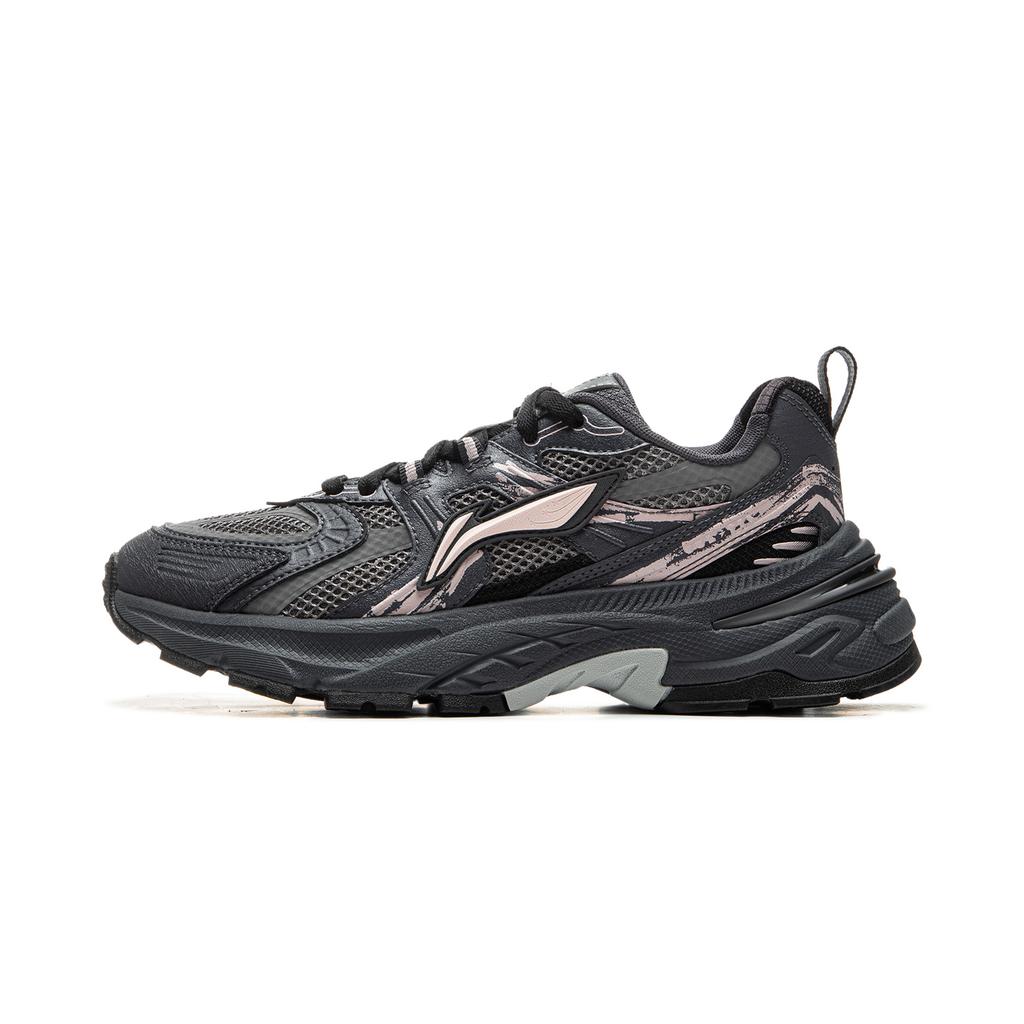 Li Ning Beichen 2K Y2K Millennium Style Retro Comfortable Versatile Thick Sole Increased Height Non-Slip Wear-Resistant Low-Top Dad Shoes AGCU354-1