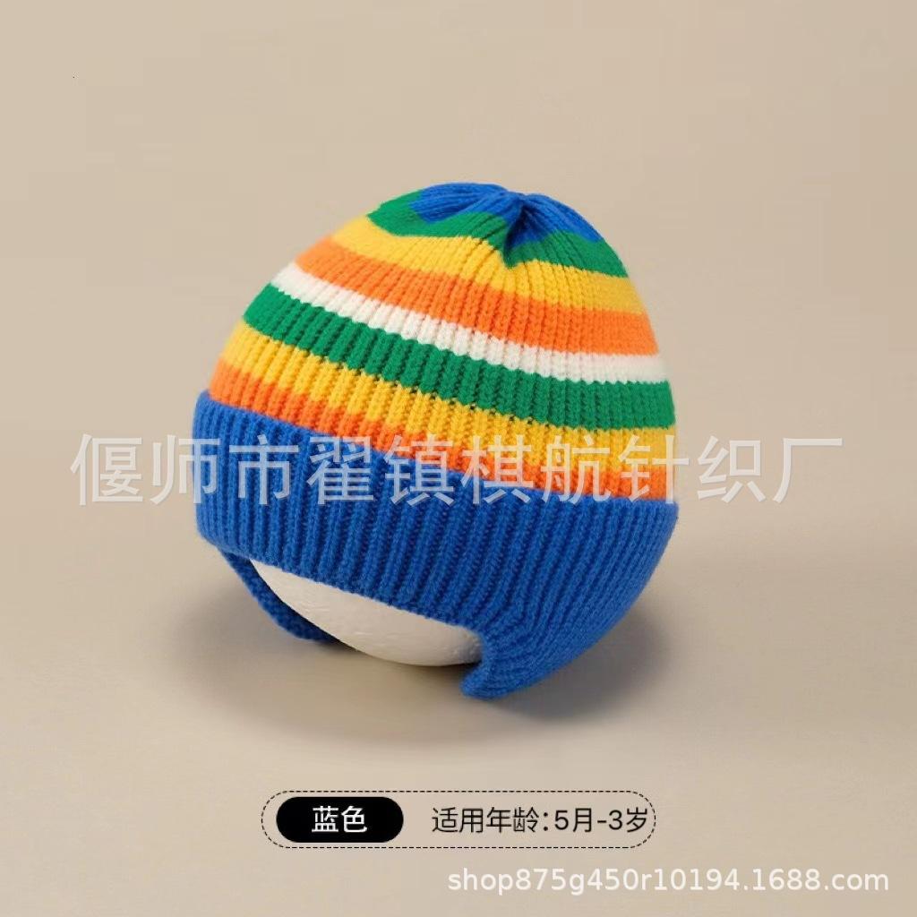 Winter warm baby hat cute newborn baby fetal hat boy and girl baby wool hat newborn knitted hat