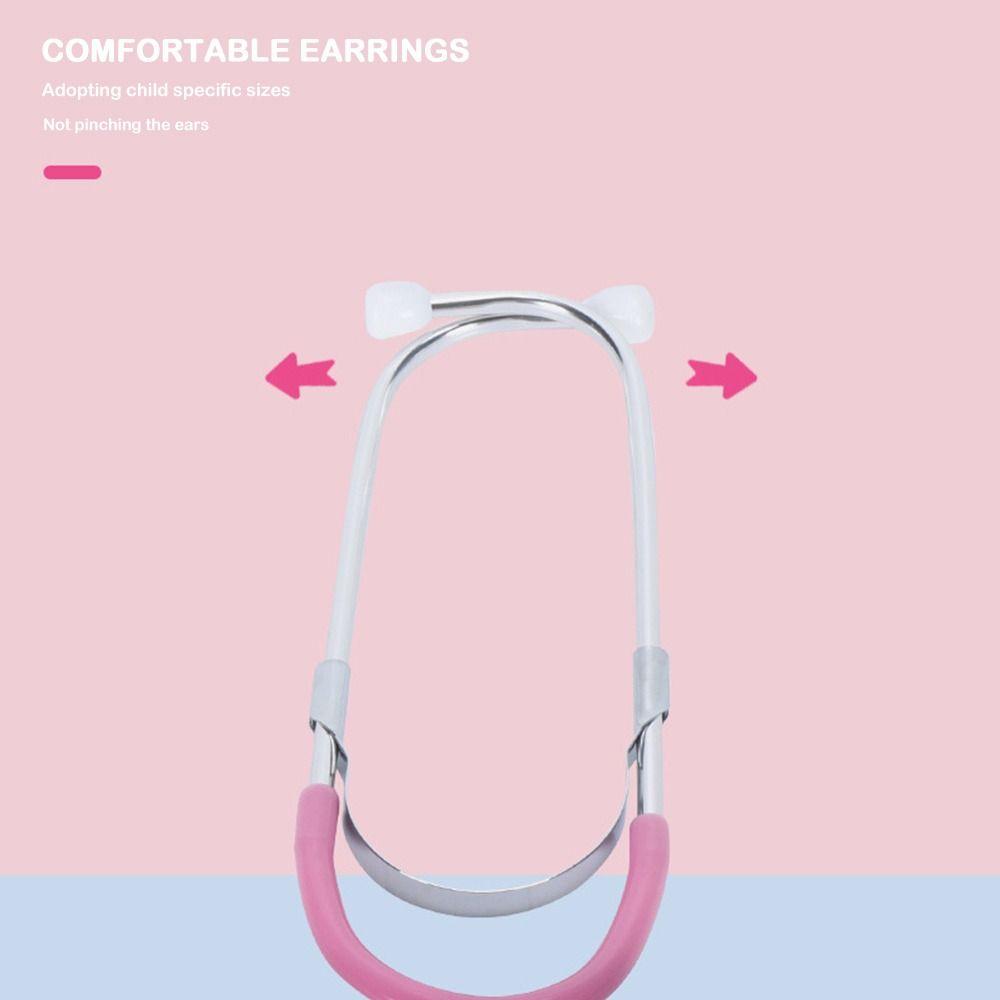 Family Parent-Child Games Plastic Stethoscope Accessories Multi Color Teaching Stethoscope  Home