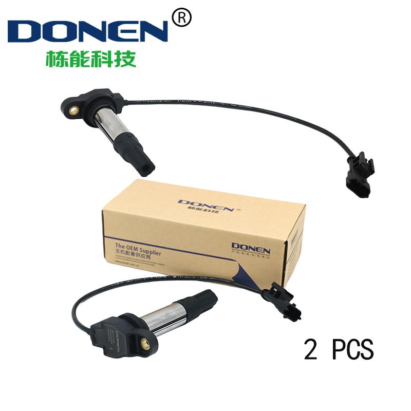 2 PCS DONEN IGNITION COIL FOR Ducati hyper 821 38010145B 38010144B DQG3197A