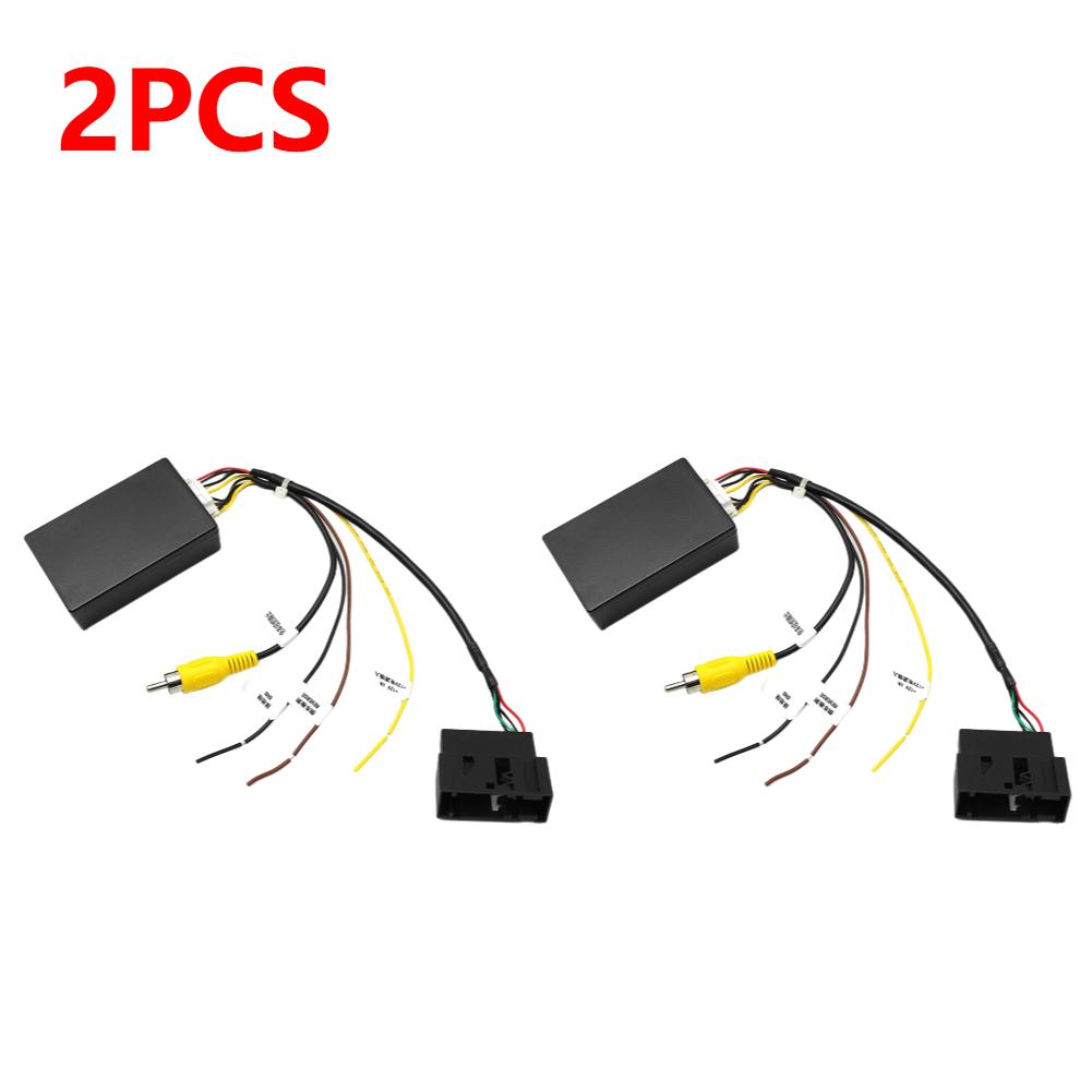 12V Backup Camera Decoder RGB To AV Reverse Camera CVBS Interface Reversing Camera Signal Converter for Volkswagen RCD510 RNS510