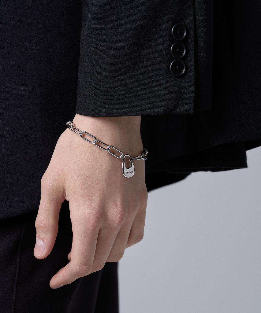 Hawha Hobo Lock Chain Bracelet