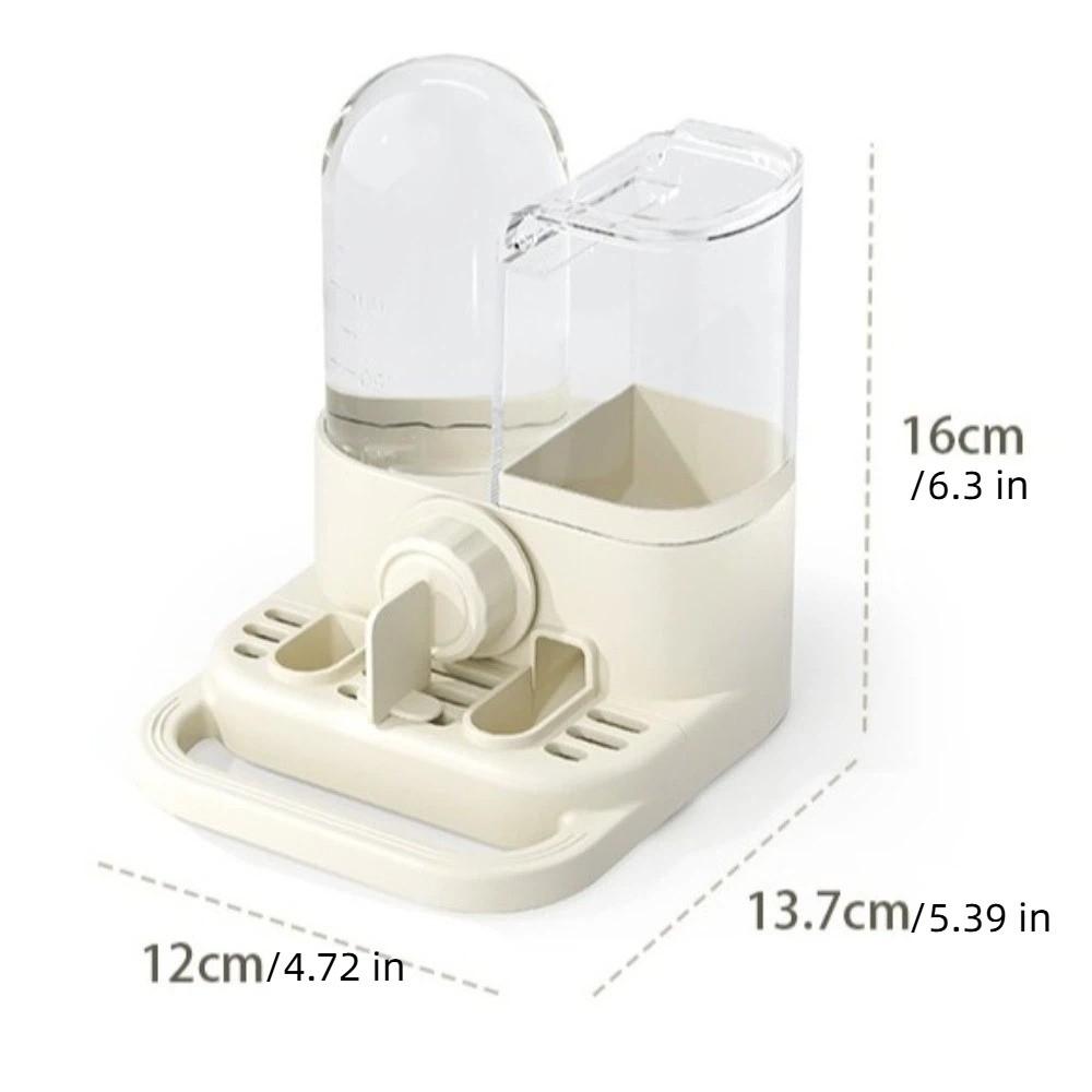 Large Capacity Automatic Bird Feeder Leak-Proof Bird Food Container  For Parakeets Finches Cages