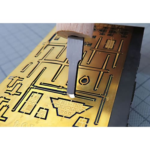 Shimomura Alec "Shokunin Katagi" R Single-Edged Cutter for Separating Etched Parts, E-Cutter M3, Plastic Model Tool, AL-K226