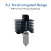 For Bambu Lab X1C P1 X1 P1P Upgrade Hotend Hardened steel Nozzle Integrated Design Prevents Material Leakage For bambulab Hotend