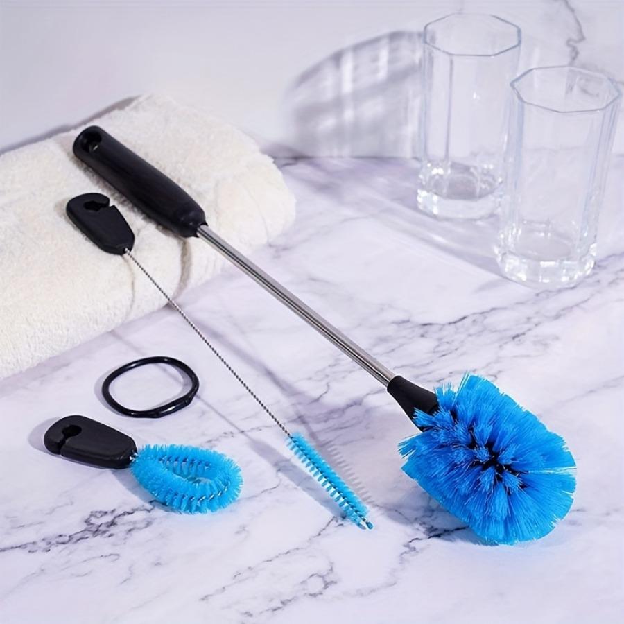 3-in-1-Wasserflaschenbürsten-Set, Reinigungsbürste, langer Griff, Wasserflaschenreiniger, Waschen, Küchenschrubbwerkzeuge, Milchflaschenbürste